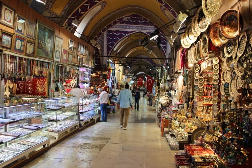 Grand Bazaar Stambuł, Turcja