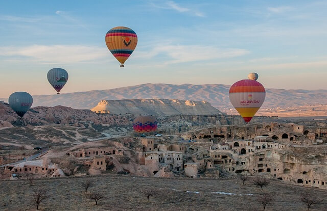 Balony w Kapadocji, Turcja