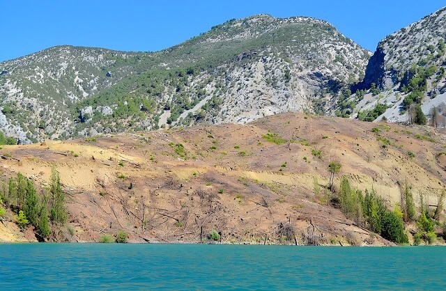 Część Kanionu Zielonego została zniszczona przez pożary lasu