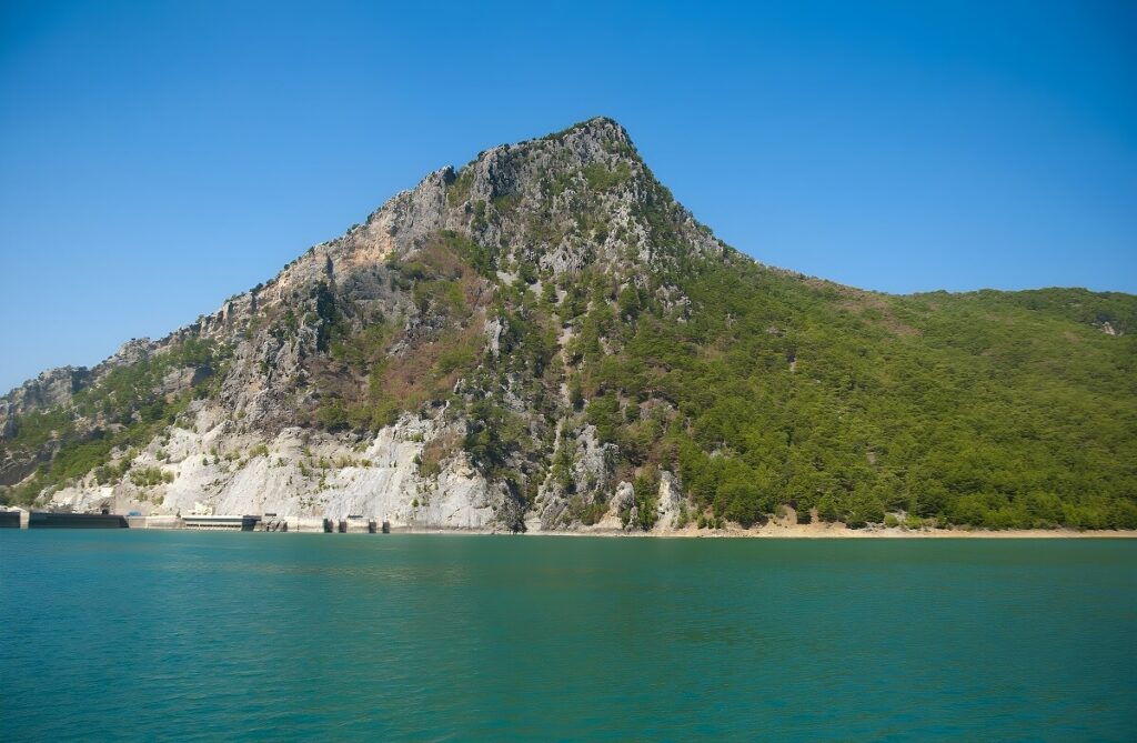 Widok na skały Zielonego Kanionu