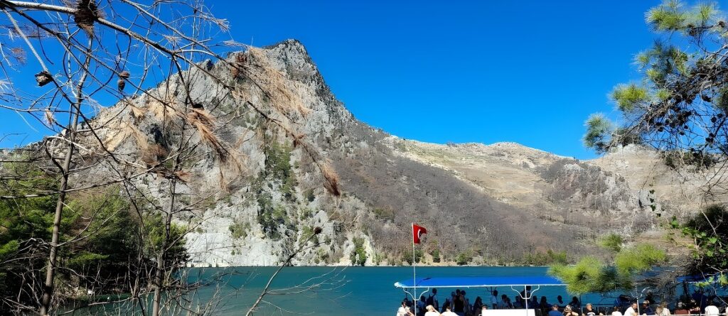 Miejsce wsiadania na statek, Zielony Kanion, Turcja