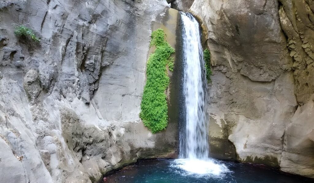 Wodospady w kanionie Sapadere