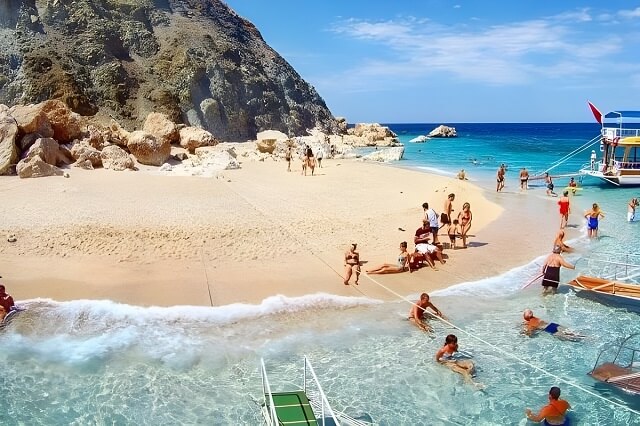 Plaże na wyspie Suluada