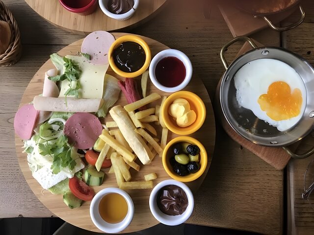 Jedzenie w Kemerze w Robert's Coffee