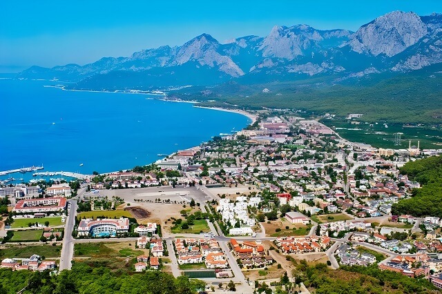 Widok na miasto Kemer