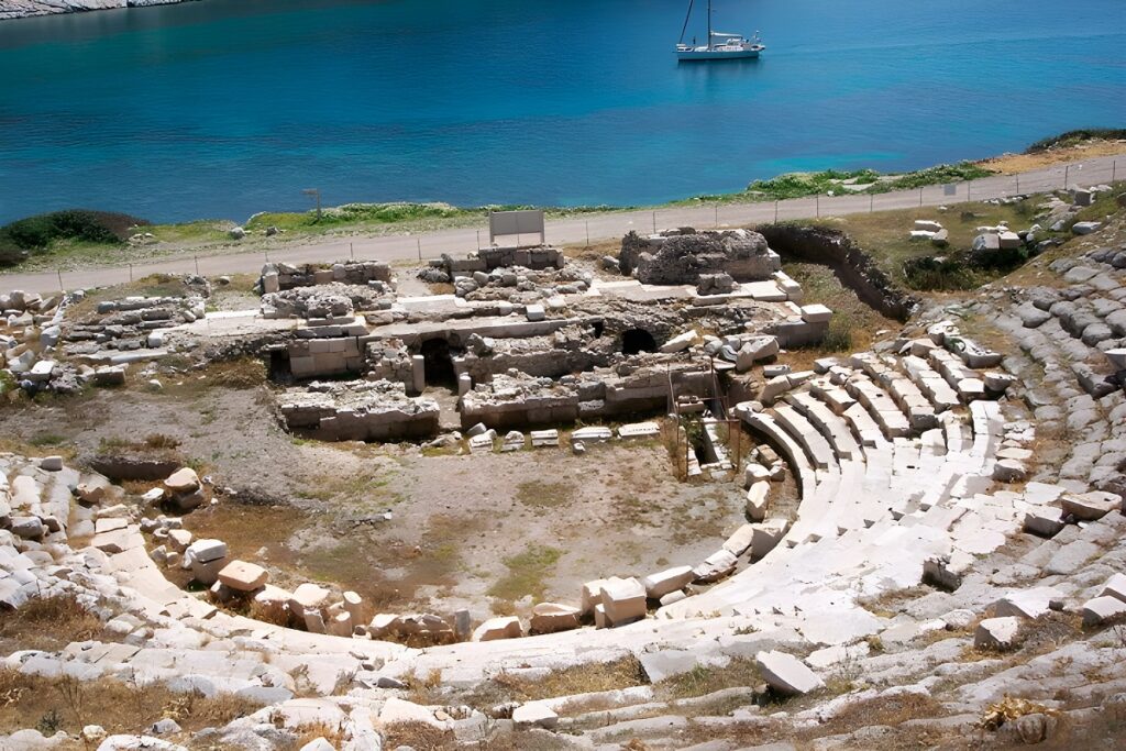 Starożytny miasto Knidos