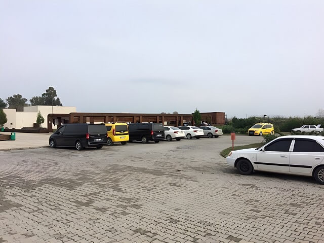 Jedno z postojów taksówek w Turcji