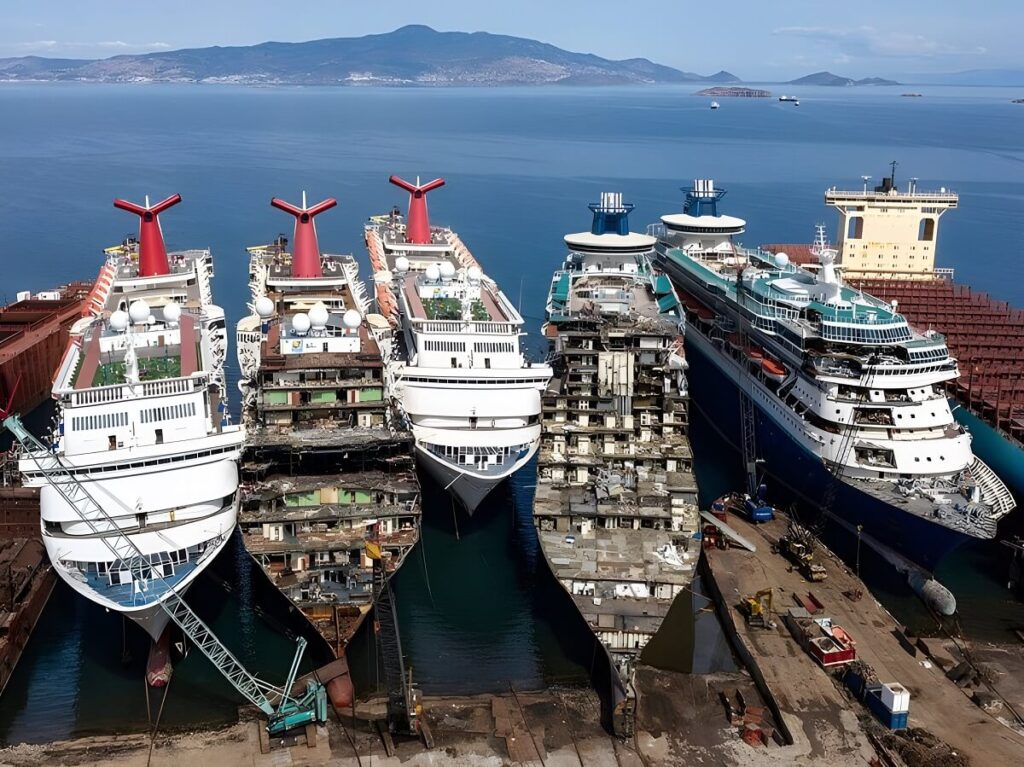 Stocznia złomowa w Turcji